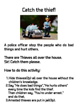 Preview of Catch the thief (Police officer roleplay)