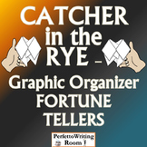 Catcher in the Rye Graphic Organizer FORTUNE TELLER for Th
