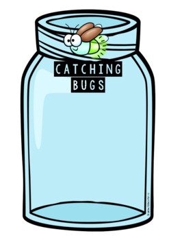 Preview of Catching Bugs Jar Template