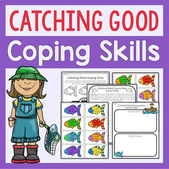 Preview of Coping Skills Activities For Self-Regulation Strategies, Anxiety & Anger Lessons