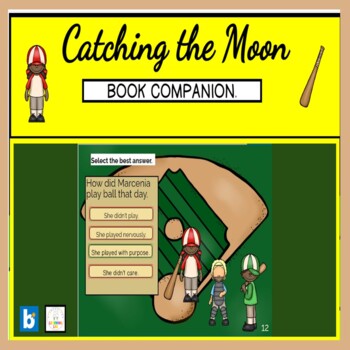 Preview of Catching the Moon Book Companion BOOM CARDS