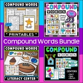 Compound Words Worksheets and Activities | Word Work Cente