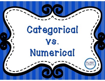 Preview of Categorical vs. Numerical