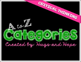 Categories A to Z - Critical Thinking