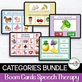 Categories Speech Therapy Activities | Boom Cards Categori