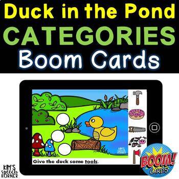 Preview of Categories Boom Cards | Digital Speech Therapy Activities | Teletherapy