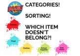 Categories, Discrimination and Sorting Objects!
