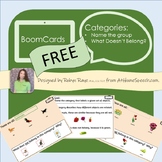 Categories: *FREE* *BoomCards*