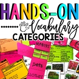 Vocabulary Word Categories | Hands-on Games, Activities, T