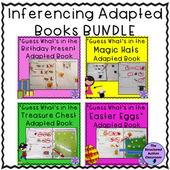 Preview of Categories Inferencing Adapted Books Bundle for Special Education