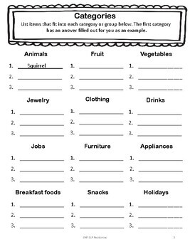 Printable Cognitive Worksheets For Adults