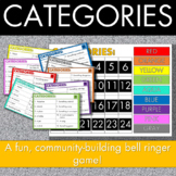 Categories PPT game