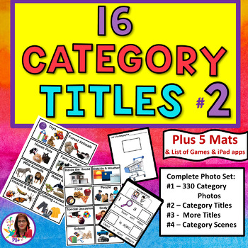 Preview of Category Sorting #2 - 16 Category Titles, Resources & More