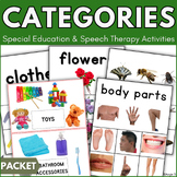 Categories Speech Therapy Activities with Real Pictures Sp