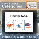 Categories Speech Therapy Activity Bundle | Printable and 