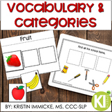 Categories & Vocabulary Language Practice with Boom Cards