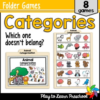 Preview of Categories Folder Games