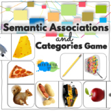 Categories Game Activity for Speech Therapy Word Retrieval