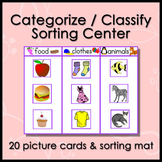 Categorize / Classify Center Activity