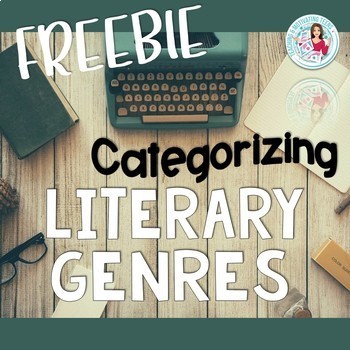 Preview of Literary Genres Graphic Organizer