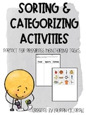 Categorizing Activities