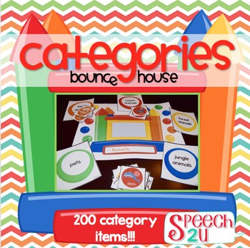 Preview of Categorization, Word Retrieval, Vocabulary Bounce House