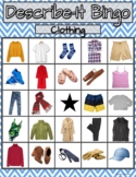 Category/Describe It BINGO- Clothing (categories, describi
