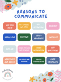Reasons to Communicate - FREE!