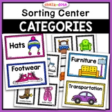 Category Sorting Activity | Preschool Kindergarten | Class