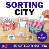 Category Sorting Activity for Speech Therapy Sort Objects 