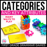 Category Sorting Grammar Games