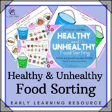 Category Sorting - Healthy and Unhealthy Food Choices - De