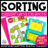 Category Sorting Kindergarten Math Games