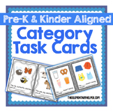 Category Task Cards for Preschool and Kindergarten