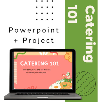 Preview of Catering Powerpoint and Project
