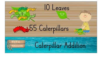 Preview of Caterpillar Addition Game