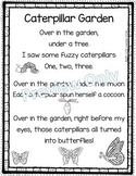Caterpillar Garden - Butterfly Poem for Kids