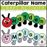 The Very Hungry Caterpillar Spring Name Craft Preschool Fi
