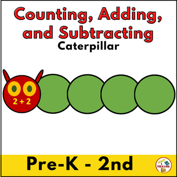 Preview of Counting, Adding, and Subtracting with Caterpillars