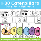 Ordering Numbers Cut and Paste Worksheets