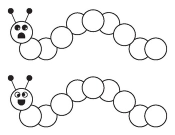 Caterpillar Patterns by Bored of Ed Teachers Pay Teachers