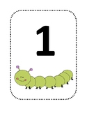 Caterpillar themed numbers