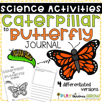 Caterpillar to Butterfly Journal - Observation Journal - Science Activities