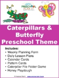 Caterpillars & Butterfly Preschool Theme
