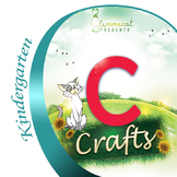 Caterpillars, Cows, Cats and Crabs!  Crafts for Letter C