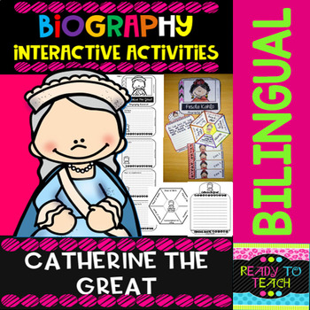 Preview of Catherine the Great - Interactive Activities - Dual Language