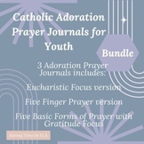 Catholic Adoration Journal BUNDLE for youth- Set of 3 journals