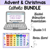 Catholic Advent and Christmas Bundle: Interactive Presenta