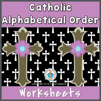 Preview of Catholic Alphabetical Order Sheets