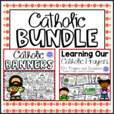Catholic Banners and Prayer Posters Bundle